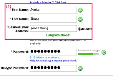 怎么才能注册aol邮箱？