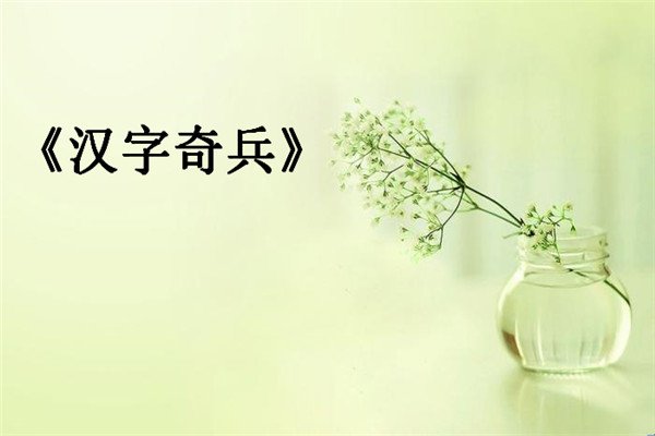 《汉字奇兵》的主要内容