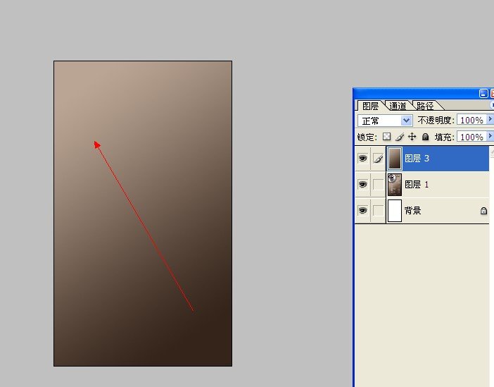 我想学PS，怎么制作下图这样过渡渐变效果啊？