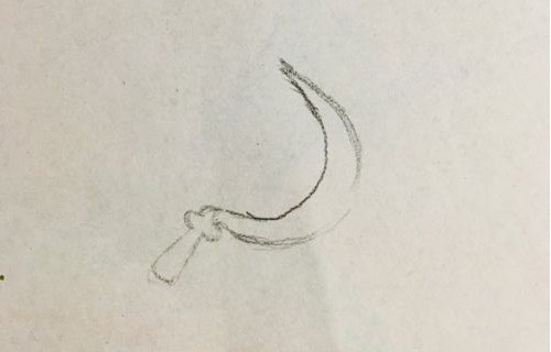 党旗镰刀锤子怎么画
