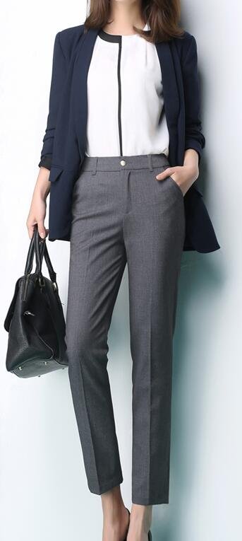 西装裤要怎么搭配才好看 女生西装裤搭配攻略