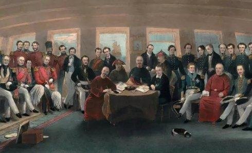 南京条约谁签订的？