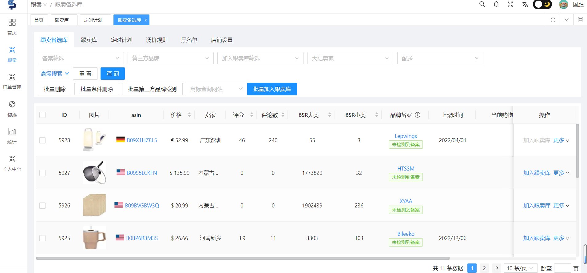 新手做亚马逊，怎么跟卖？