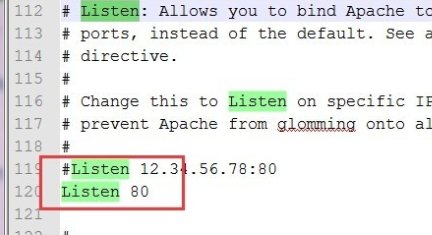 怎样更改端口号