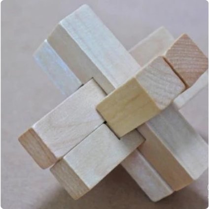 孔明锁六根的解法是？？？