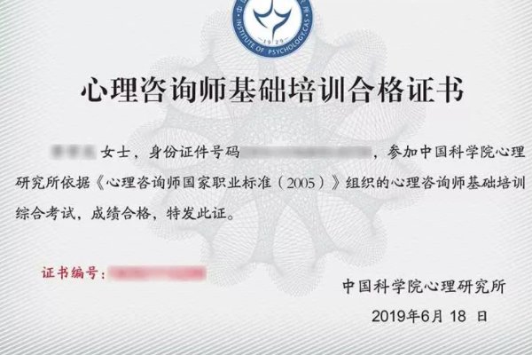 中国人才人事网颁发的高级心理咨询师证书有用吗?
