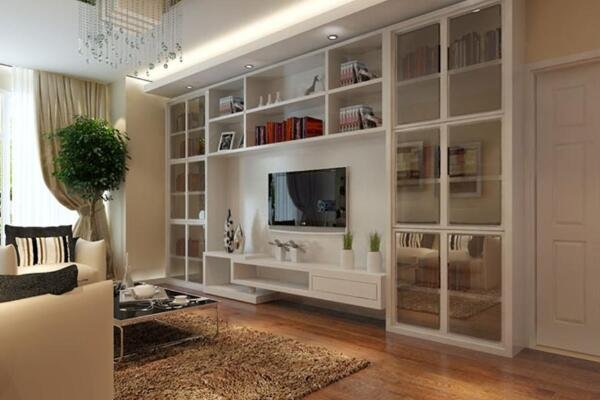 家里电视背景墙全做成柜子的好不好呢？为什么？