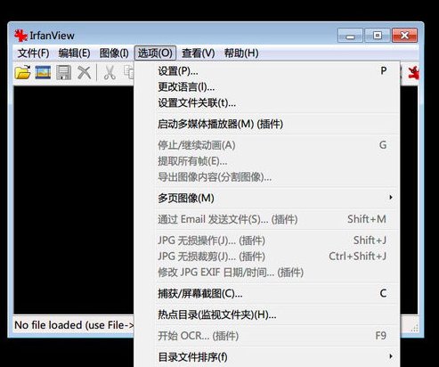 如何修改 IrfanView 显示界面为汉语