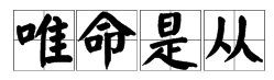 “唯命是从”是什么意思？