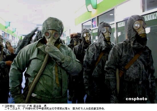 防化兵的主要装备