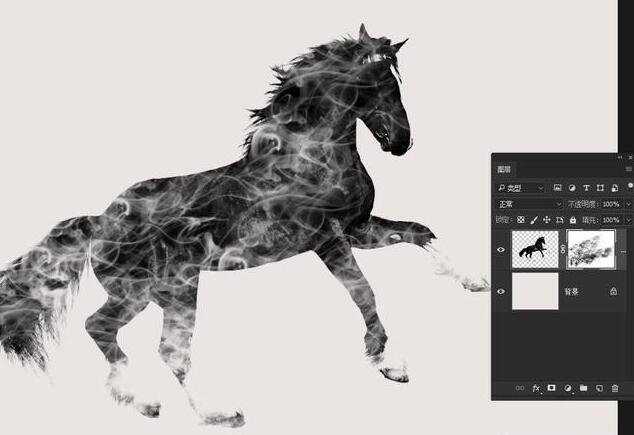 photoshop烟雾笔刷怎么用啊?